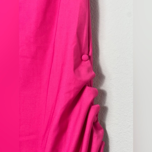 EUC Lovers + Friends- Ellis Mini Dress in Hot Pink Size Medium - Picture 6 of 15